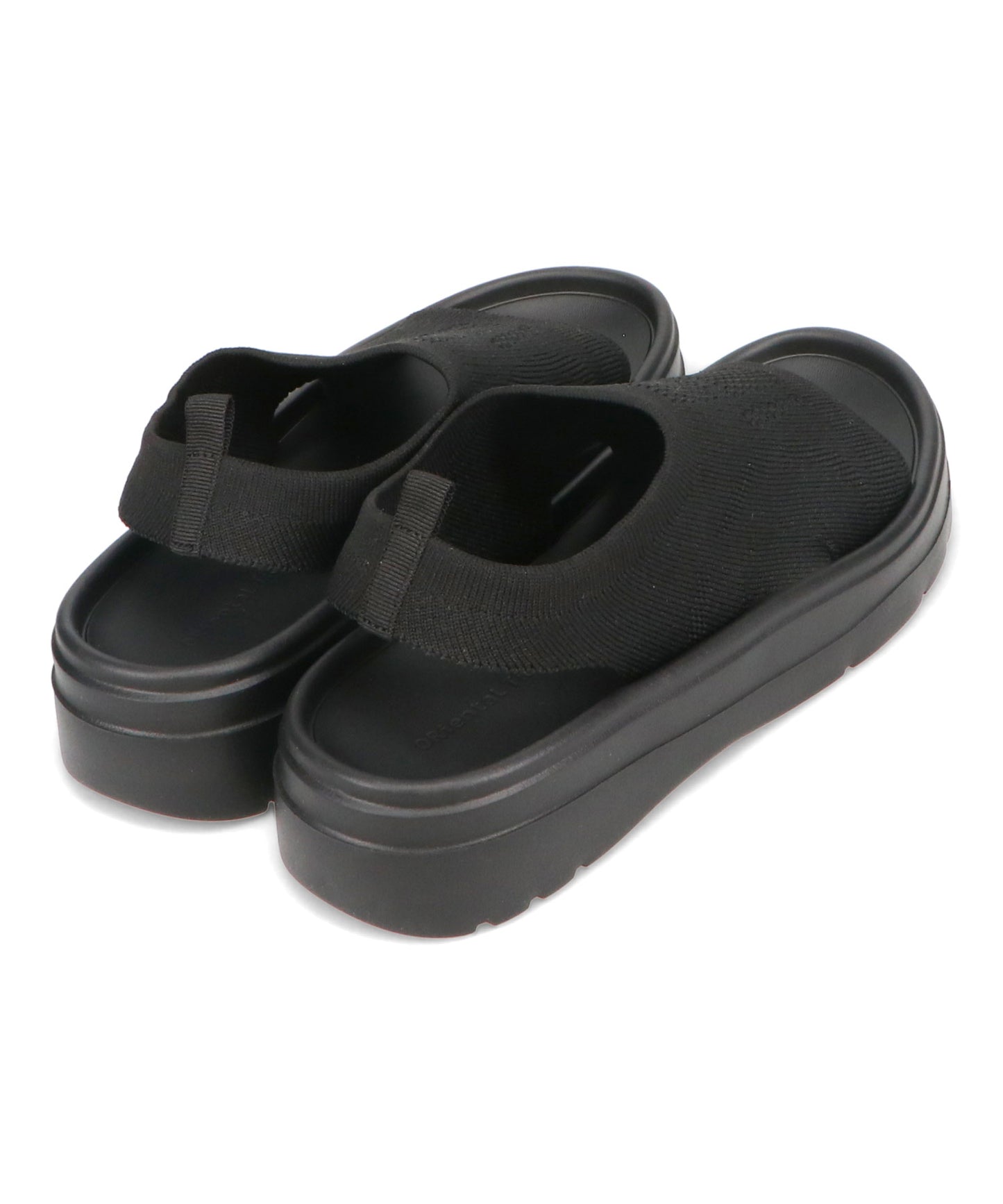 【WEB限定】【Fit meサンダル】サイドオープンニット厚底サンダル/55207
