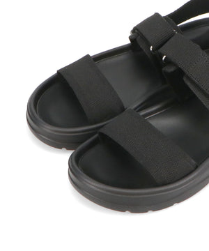 【Fit meサンダル】ニットダブルベルトサンダル/55208