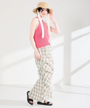 【Fit meサンダル】ニットダブルベルトサンダル/55208