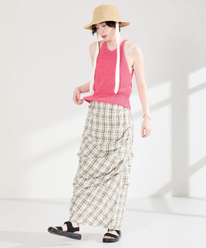 【Fit meサンダル】ニットダブルベルトサンダル/55208