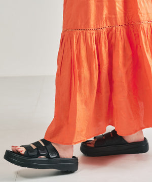【Fit meサンダル】3本ベルトスライドサンダル/55209