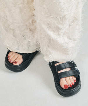 【Fit meサンダル】3本ベルトスライドサンダル/55209