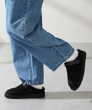 【WEB限定】ムートンベルトサンダル/55302