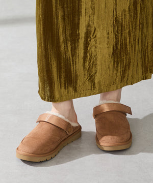 【WEB限定】ムートンベルトサンダル/55302