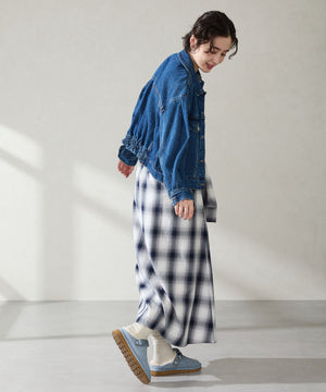 【WEB限定】ムートンベルトサンダル/55302