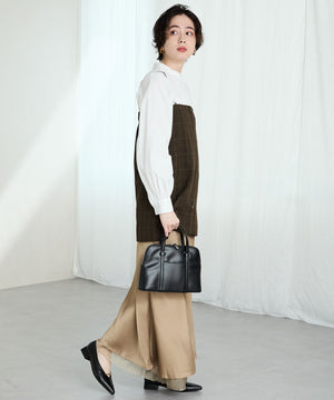 【WEB限定】ラインメタルパーツポインテッドトゥパンプス/55304