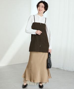 【WEB限定】ラインメタルパーツポインテッドトゥパンプス/55304