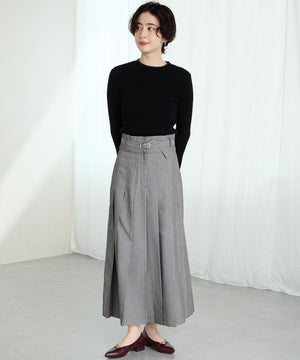 【WEB限定】ラインメタルパーツポインテッドトゥパンプス/55304