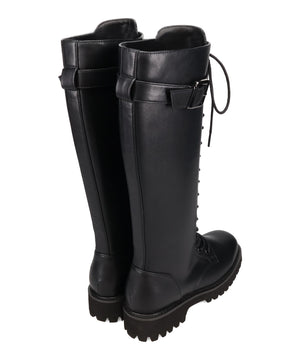 【WEB限定】【WEB先行予約/11月下旬発売予定】サイドベルトレースアップロングブーツ/55501