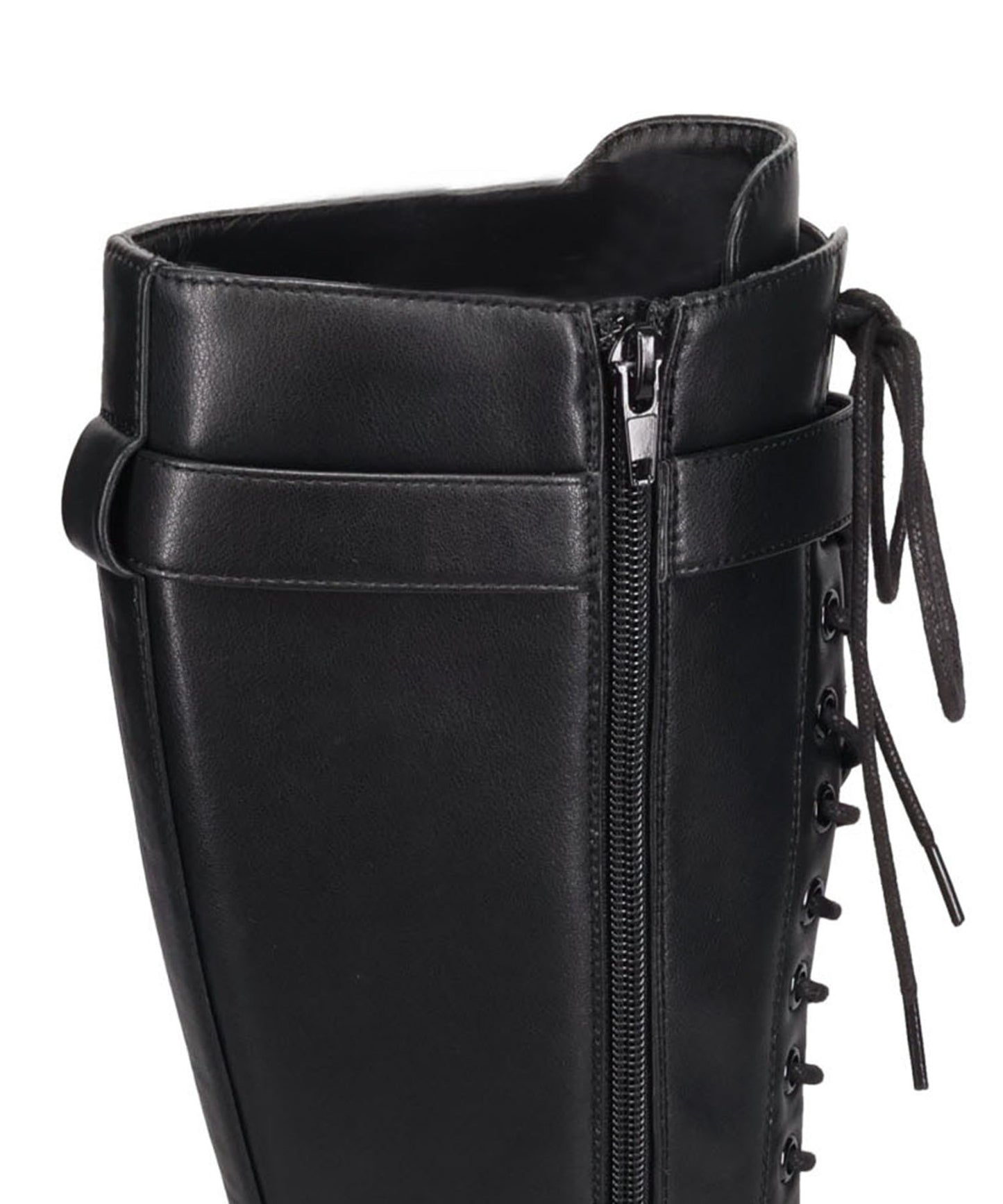 【WEB限定】【WEB先行予約/11月下旬発売予定】サイドベルトレースアップロングブーツ/55501