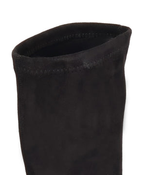 【WEB限定】ピタッとフィットスエードヒールロングブーツ/55502