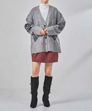 ベルトデザインスエードカバーロングブーツ/55505