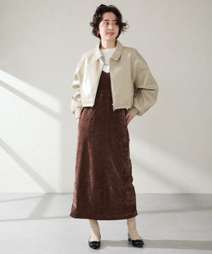 ビジューバックルフラットパンプス/56101