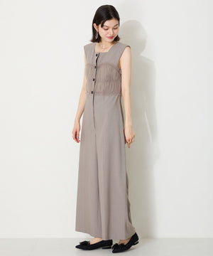 チュールリボンツイードパンプス/56106