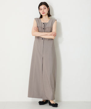 チュールリボンツイードパンプス/56106