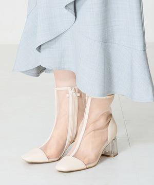 ビッグリボンチュールブーツ/56107