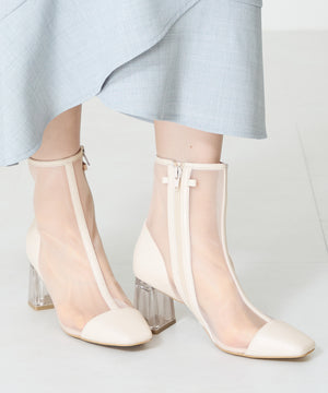 ビッグリボンチュールブーツ/56107