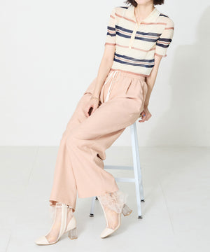 ビッグリボンチュールブーツ/56107