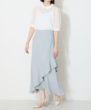 ビッグリボンチュールブーツ/56107