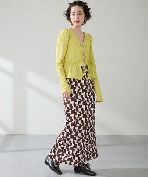 レースアップフラットパンプス/56301