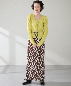 レースアップフラットパンプス/56301