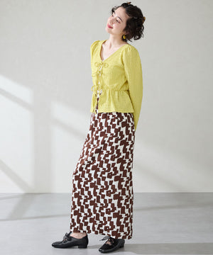 レースアップフラットパンプス/56301