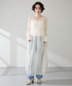 【カタログ掲載アイテム】パール×シアーバックストラップパンプス/56309