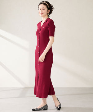 【カタログ掲載アイテム】ビジューモチーフツイードフラットパンプス/56310