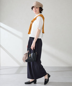 【カタログ掲載アイテム】ビットモチーフフレアヒールローファー/56311