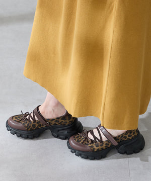 【カタログ掲載アイテム】バレエデザイン厚底シューズ/56312