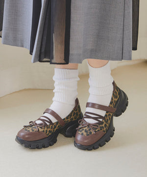 【カタログ掲載アイテム】バレエデザイン厚底シューズ/56312