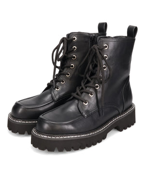 ラインストーンパーツレースアップブーツ/56401
