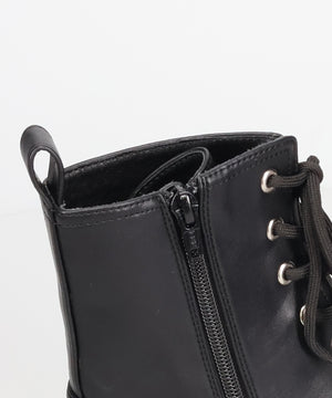 ラインストーンパーツレースアップブーツ/56401