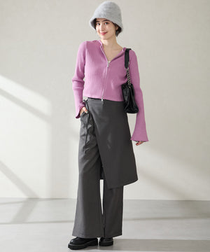 ラインストーンパーツレースアップブーツ/56401