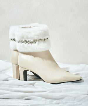 2wayファーベルトショートブーツ/56406