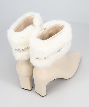 2wayファーベルトショートブーツ/56406