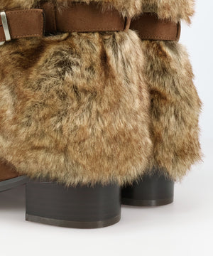 フェイクファーカバーブーツ/56407
