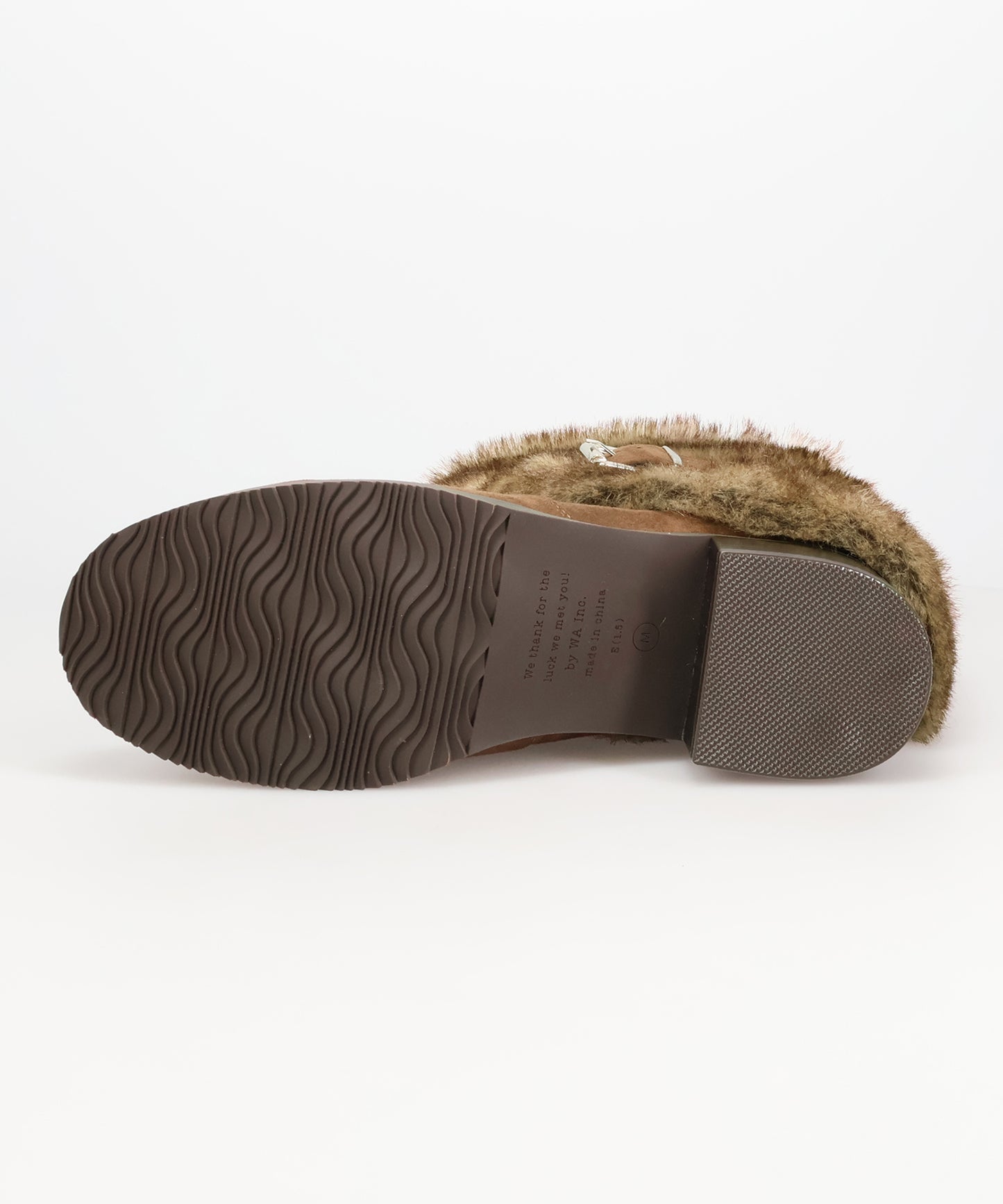 フェイクファーカバーブーツ/56407