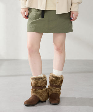 フェイクファーカバーブーツ/56407