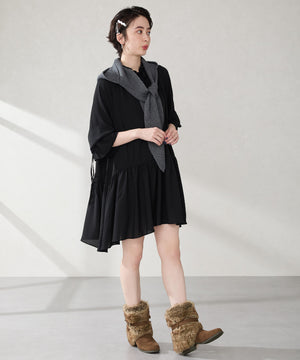 フェイクファーカバーブーツ/56407