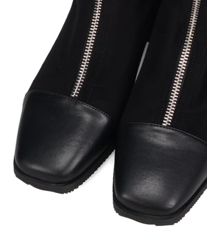 フロントジップロングブーツ/57504