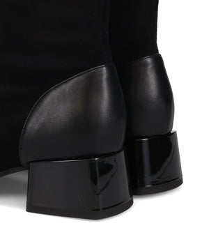 フロントジップロングブーツ/57504