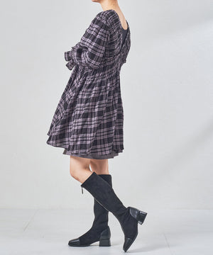 フロントジップロングブーツ/57504