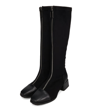 フロントジップロングブーツ/57504