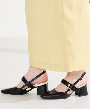 バックストラップパンプス/61101