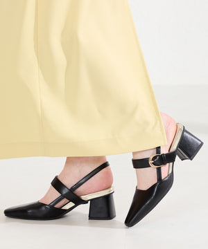 バックストラップパンプス/61101