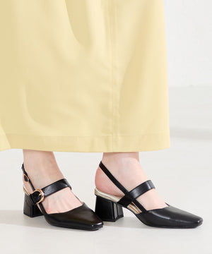 バックストラップパンプス/61101