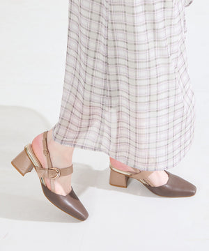 バックストラップパンプス/61101