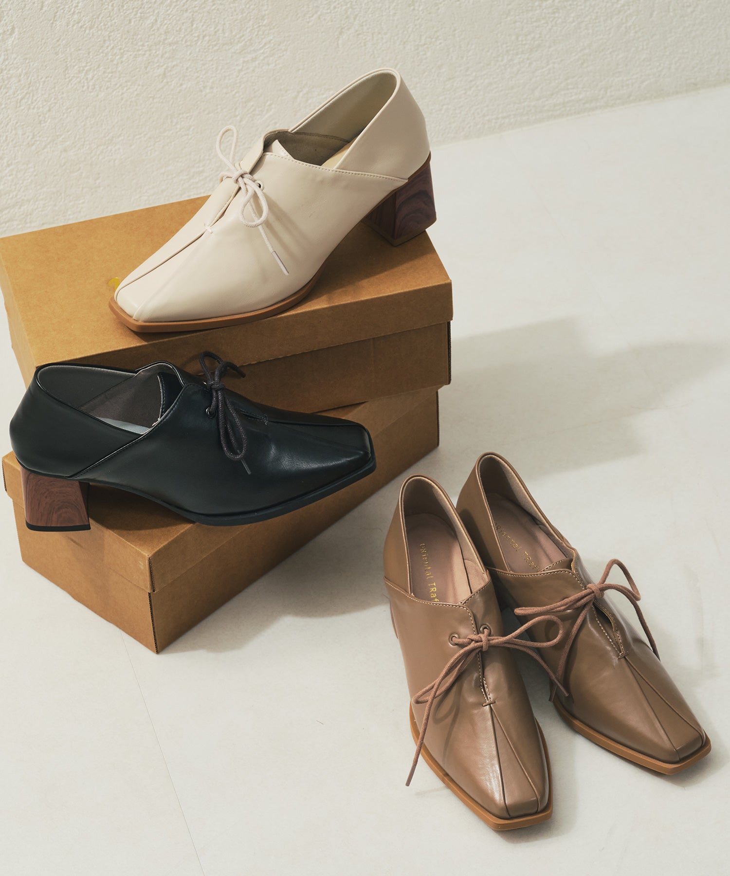 ウッドヒールパンプス/61102 – ORIENTALTRAFFIC