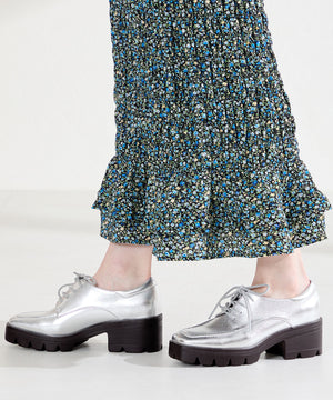 【WEB先行予約/2月下旬発売予定】ボリュームソールレースアップシューズ/61105